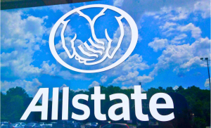 Allstate window sign