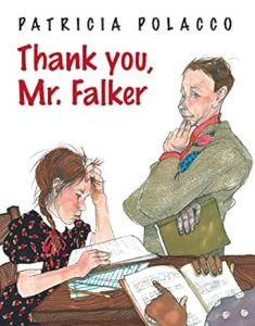 The book cover for Thank You, Mr. Falker