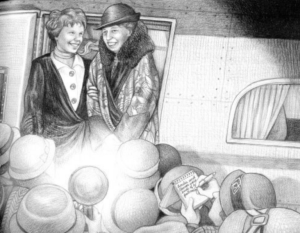 The book cover for Amelia and Eleanor Go For a Ride