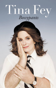 The book cover for Bossypants.