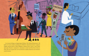 The book cover for Harlem’s Little Blackbird