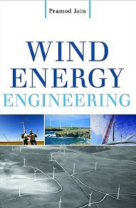 The book cover for Wind Energy Engineering