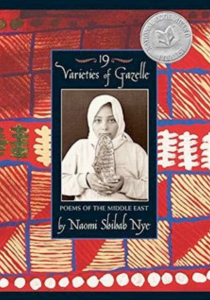 The book cover for 19 Varieties of Gazelle: Poems of the Middle East
