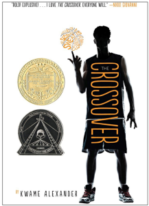 The book cover for The Crossover