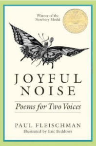 The book cover for Joyful Noise
