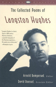 The book cover for The Collected Poems of Langston Hughes