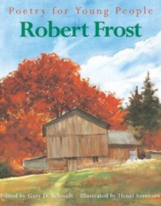 The book cover for Poetry for Young People: Robert Frost