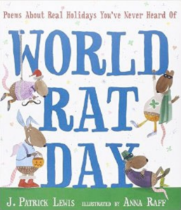 The book cover for World Rat Day