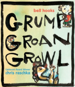 The book cover for Grump Groan Growl