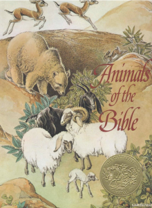 The book cover for Animals of the Bible