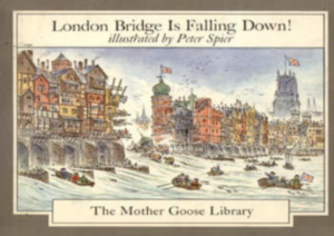 The book cover for London Bridge is Falling Down!