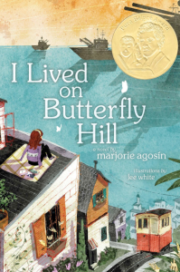 The book cover for I lived on Butterfly Hill