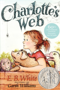 The book cover for Charlottes Web