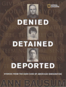 The book cover for Denied Detained Deported
