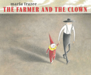 The book cover for The Farmer and The Clown