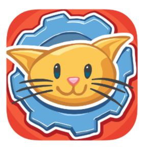 The book cover for Kalley’s Machine Plus Cats