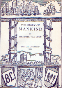 Cover of The Story of Mankind