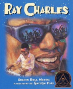 The book cover for Ray Charles