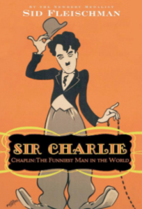 The book cover for Sir Charlie: Chaplin, the Funniest Man in the World