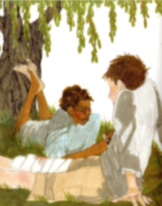 The book cover for Pink and Say