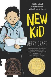 Cover of New Kid. written and illustrated by Jerry Craft.